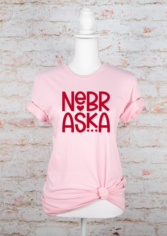 Nebraska Graphic Crew Neck Tee