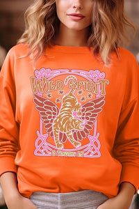 Wild Spirit 2 Timothy 1:7 Fleece Sweatshirts