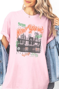 Freestyle New York City, Garment Dye Graphic Tee