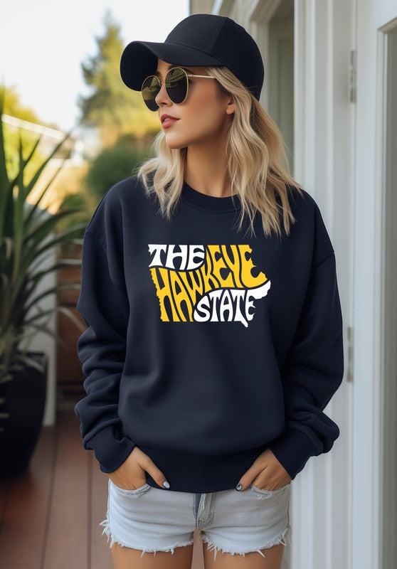 The Hawkeye State Cozy Sweatshirt