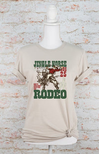 Jingle Horse Rodeo Graphic Tee Plus Size