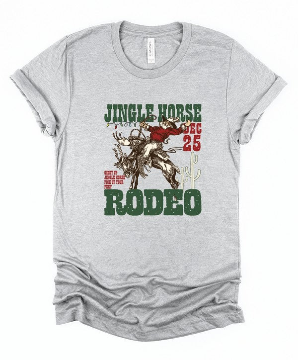 Jingle Horse Rodeo Graphic Tee Plus Size