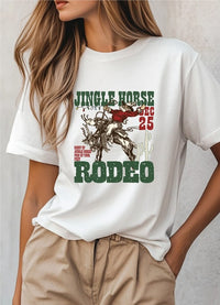 Jingle Horse Rodeo Graphic Tee Plus Size