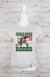 Jingle Horse Rodeo Graphic Tee Plus Size