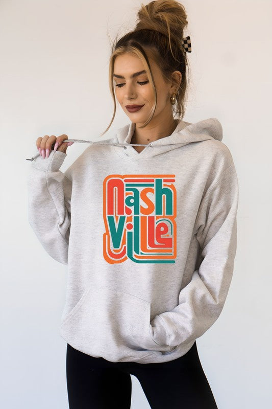 Nashville Hoodie Graphic Sweatshirt Plus Size