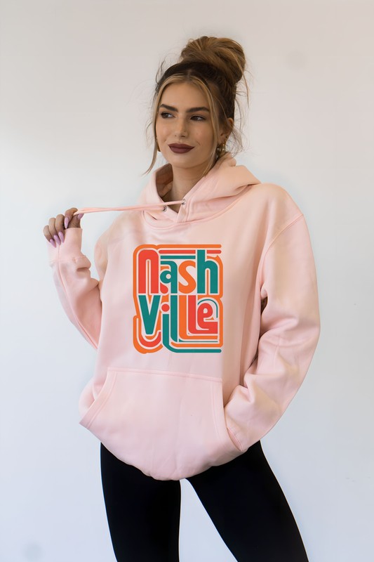 Nashville Hoodie Graphic Sweatshirt Plus Size