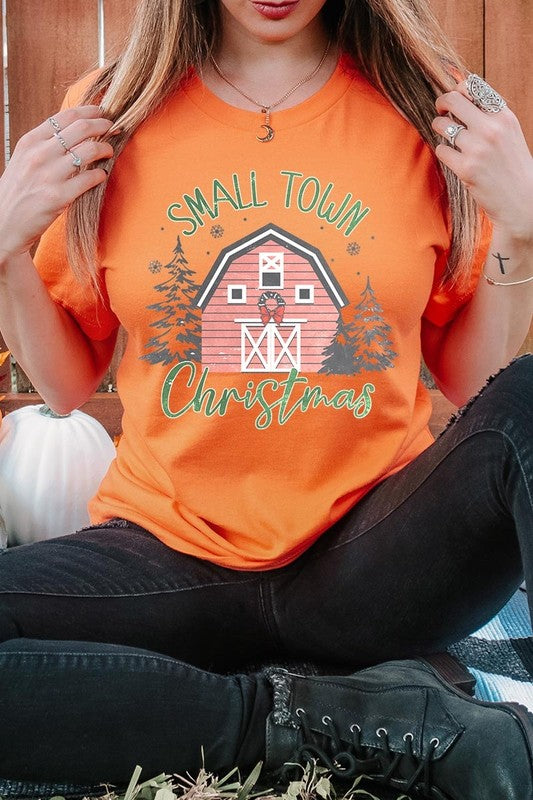 Small Town Christmas Graphic Tee