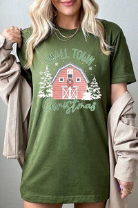 Small Town Christmas Graphic Tee