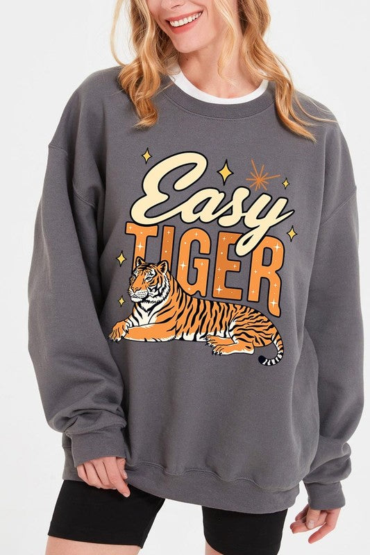 Easy Tiger Graphic Fleece Sweatshirts