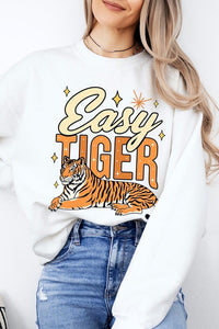 Easy Tiger Graphic Fleece Sweatshirts