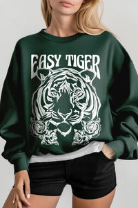 Easy Tiger Graphic Fleece Sweatshirts