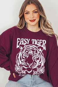 Easy Tiger Graphic Fleece Sweatshirts