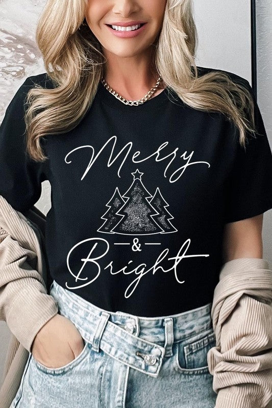 Merry & Bright Graphic Tee