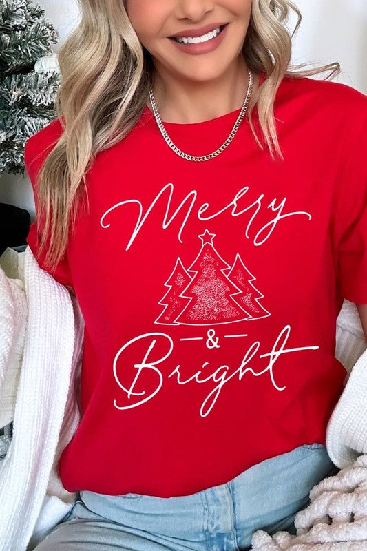 Merry & Bright Graphic Tee