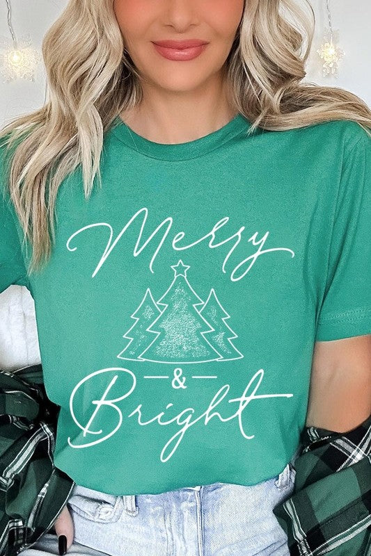 Merry & Bright Graphic Tee