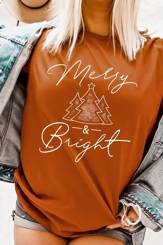 Merry & Bright Graphic Tee