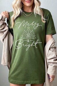 Merry & Bright Graphic Tee