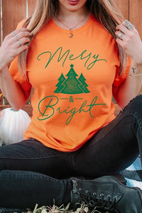 Merry & Bright Graphic Tee