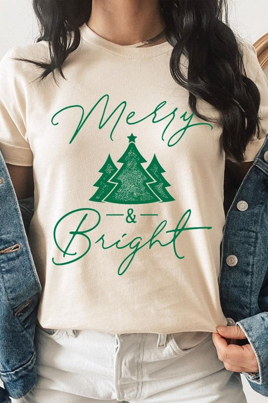 Merry & Bright Graphic Tee