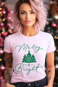 Merry & Bright Graphic Tee