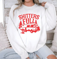 Shitters Full Holiday Cozy Crew Sweatshirt