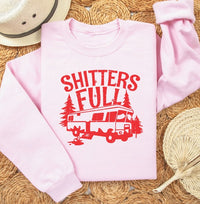 Shitters Full Holiday Cozy Crew Sweatshirt