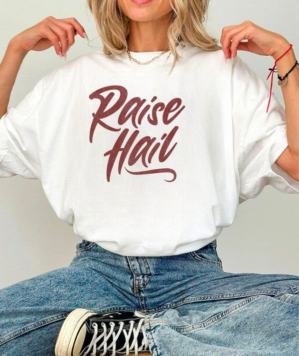 Raise Hail Commanders Graphic Tee