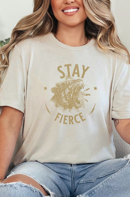 Stay Fierce Tiger Graphic Tee