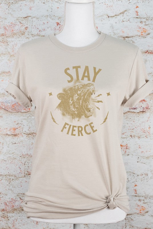 Stay Fierce Tiger Graphic Tee