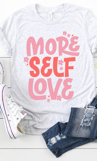 Retro More Self Love Graphic Tee PLUS