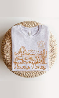 Howdy Honey Graphic Tee PLUS size