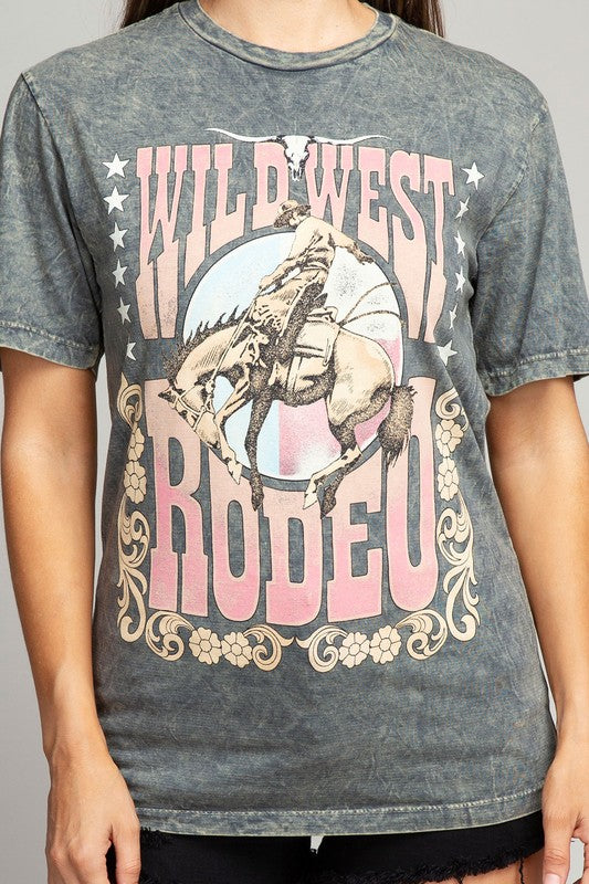 Wild West Rodeo Graphic Top by Ivy & Lane
