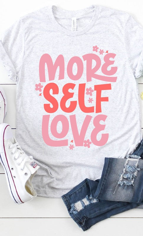 Retro More Self Love Graphic Tee