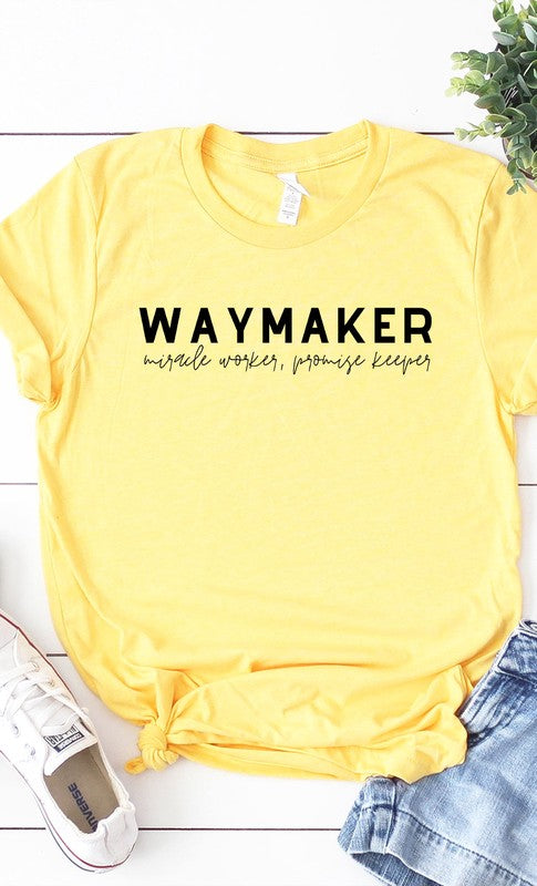 Waymaker Miracle Worker Promise Keeper Graphic Tee