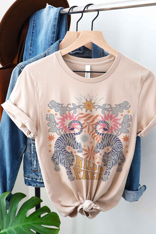 WILD AND FREE Graphic T-Shirt