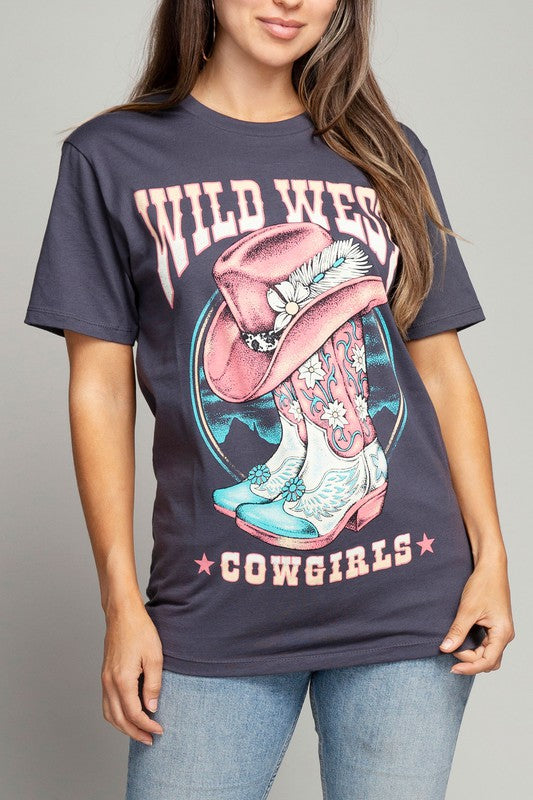 Wild West Cowgirls Graphic Top - Ivy & Lane