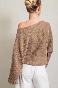 Loose Fit Knit Top - Ivy & Lane