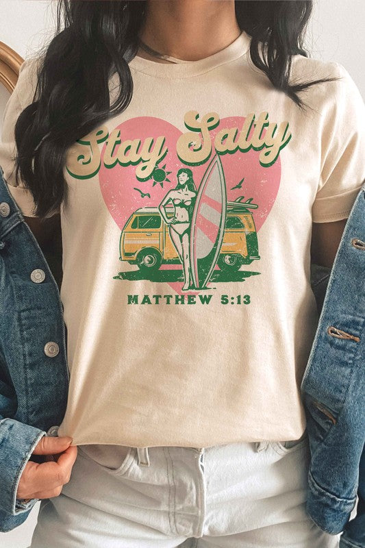 STAY SALTY Graphic Tee