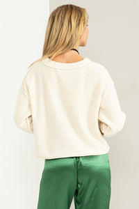 Cuddly Classic Long Sleeve Sweater - Ivy & Lane