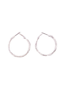 MULTI LAYERED INTERTWINED HOOP EARRING - Ivy & Lane