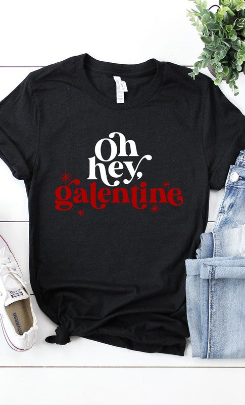 Oh Hey Galentine Graphic Tee PLUS