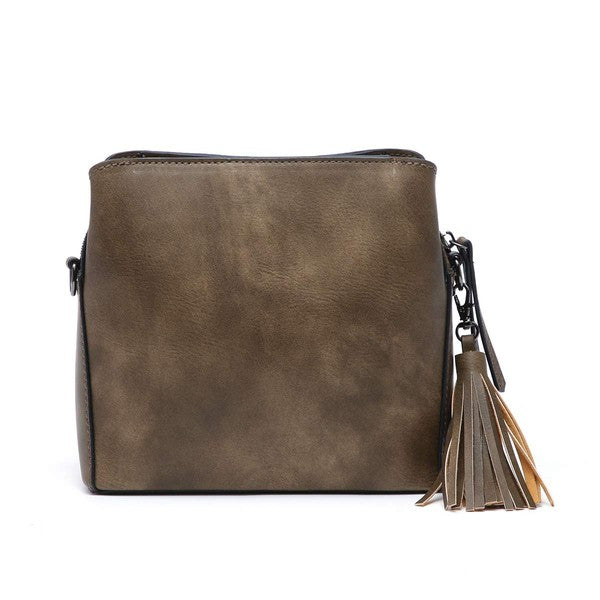 Small Crossbody Bag W Guitar Belt - Ivy & Lane