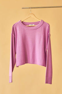 Cuddly Classic Long Sleeve Sweater - Ivy & Lane