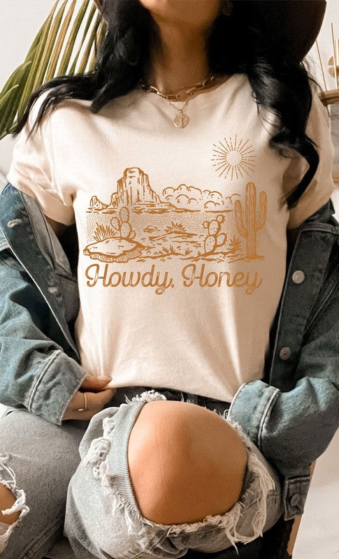 Howdy Honey Graphic Tee PLUS size