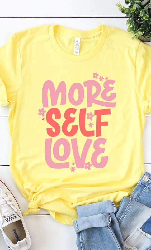 Retro More Self Love Graphic Tee