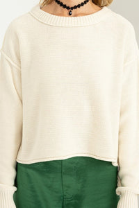 Cuddly Classic Long Sleeve Sweater - Ivy & Lane
