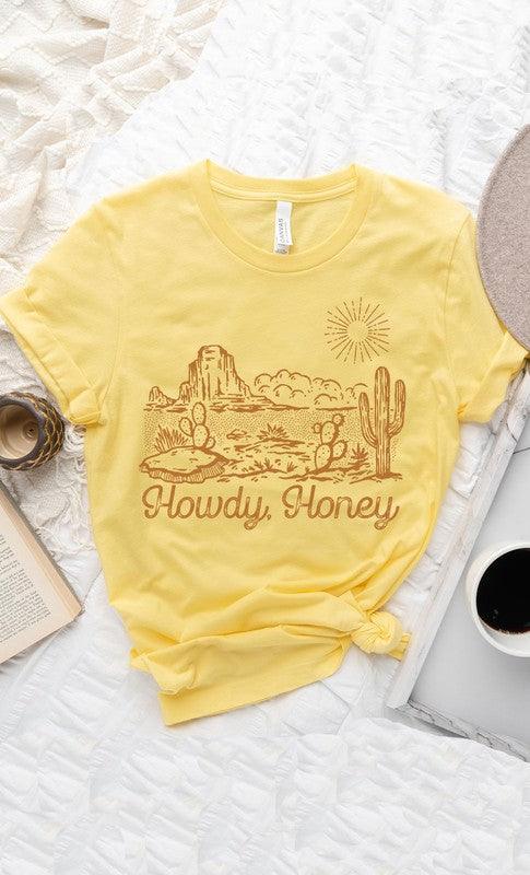 Howdy Honey Graphic Tee PLUS size