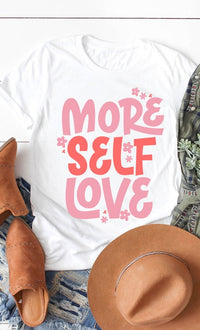 Retro More Self Love Graphic Tee PLUS