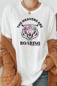 The Heavens Are Roaring His Glory Graphic Tee