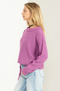 Cuddly Classic Long Sleeve Sweater - Ivy & Lane